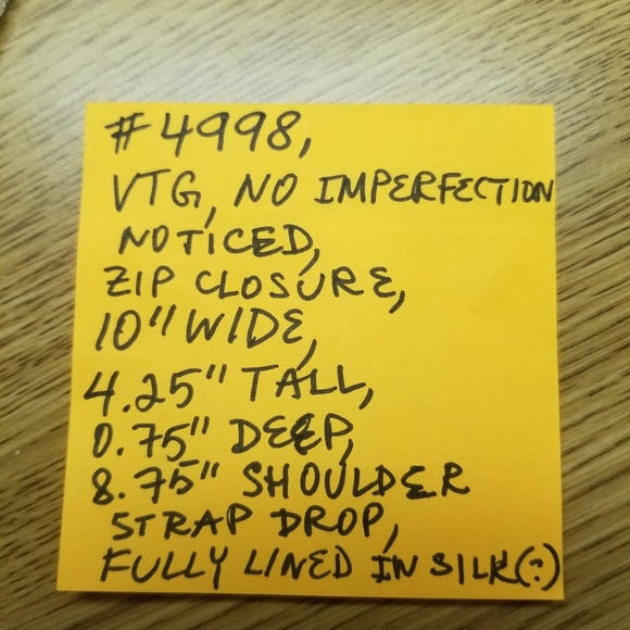 #4998 VTG White Hand Beaded Silk Lined   Purse Handbag - Picture 6 of 9